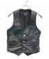 VANSON（バンソン）の古着「ベスト」｜ブラック