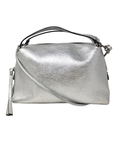 GIANNI CHIARINI（ジャンニ キアリーニ）GIANNI CHIARINI (ジャンニ キアリーニ) 2WAYバッグ ハンドバッグ ショルダーバッグ シルバー サイズ:実寸サイズにてご確認ください。の古着・服飾アイテム