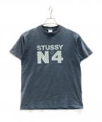 stussyステューシー）の古着「半袖Tシャツ」｜ネイビー