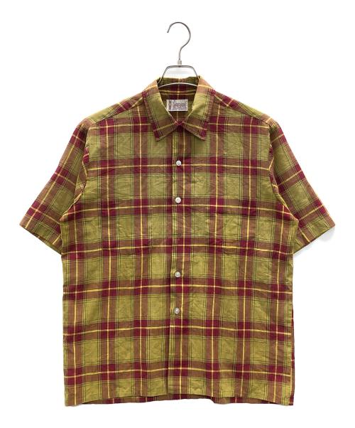 TOWN CRAFT（タウンクラフト）TOWN CRAFT (タウンクラフト) オープンカラーシャツ カーキ サイズ:Mの古着・服飾アイテム