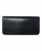 PORTERポーター）の古着「長財布 HOF LONG WALLET（ホフ ロング ウォレット）」｜ブラック