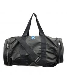 LUGGAGE LABEL（ラゲッジ レーベル）の古着「2WAYバッグ ショルダーバッグ ボストンバッグ NEW LINER 2WAY BOSTON BAG（ニュー ライナー ツーウエイ ボストン バッグ）」｜ブラック