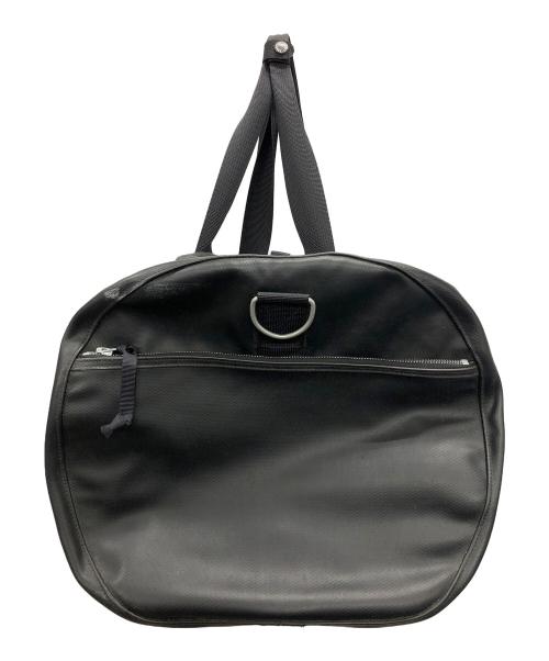 LUGGAGE LABEL（ラゲッジ レーベル）LUGGAGE LABEL (ラゲッジ レーベル) 2WAYバッグ ショルダーバッグ ボストンバッグ NEW LINER 2WAY BOSTON BAG（ニュー ライナー ツーウエイ ボストン バッグ） ブラック サイズ:Sの古着・服飾アイテム