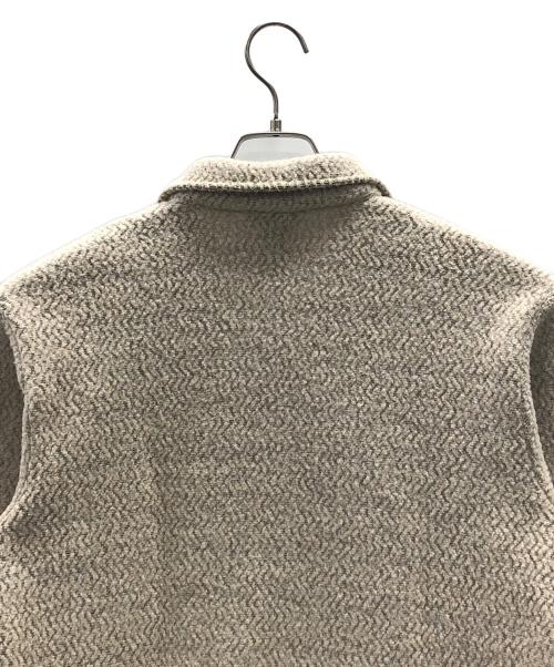 Patagonia（パタゴニア）Patagonia (パタゴニア) フリースジャケット ベージュ×ネイビー サイズ:Sの古着・服飾アイテム