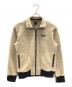 Patagonia（パタゴニア）の古着「フリースジャケット」｜ベージュ×ネイビー