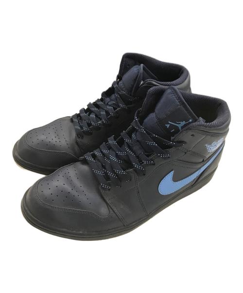 NIKE（ナイキ）NIKE (ナイキ) ハイカットスニーカー ネイビー サイズ:27.5cmの古着・服飾アイテム