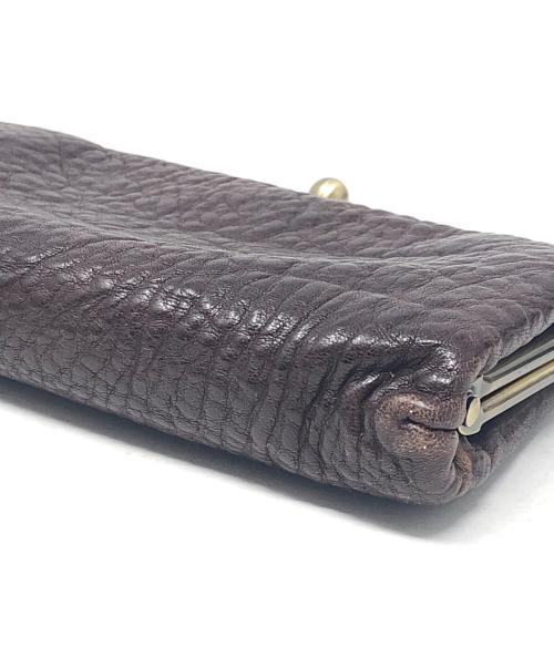 土屋鞄（ツチヤカバン）土屋鞄 (ツチヤカバン) がま口財布 ブラウン サイズ:実寸サイズにてご確認ください。の古着・服飾アイテム