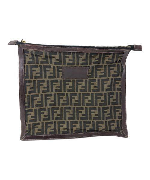 FENDI（フェンディ）FENDI (フェンディ) クラッチバッグ ズッカ サイズ:実寸サイズにてご確認ください。の古着・服飾アイテム