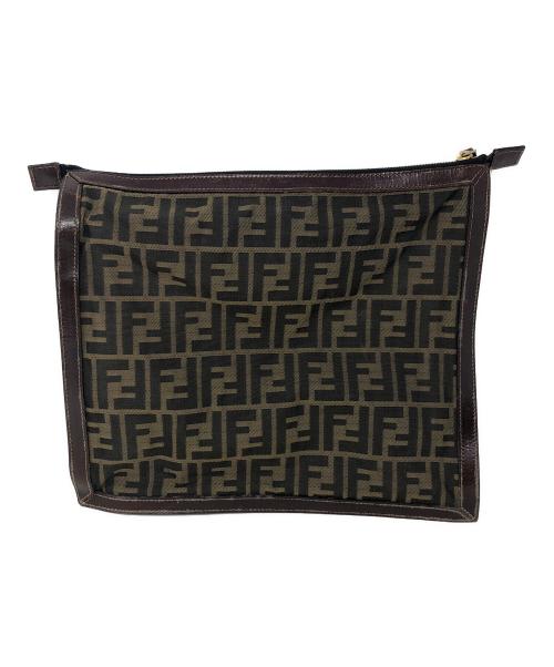 FENDI（フェンディ）FENDI (フェンディ) クラッチバッグ ズッカ サイズ:実寸サイズにてご確認ください。の古着・服飾アイテム