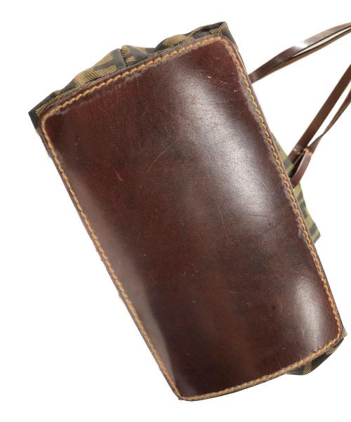 FENDI（フェンディ）FENDI (フェンディ) ハンドバッグ ズッカキャンバス トートバッグ サイズ:実寸サイズにてご確認ください。の古着・服飾アイテム