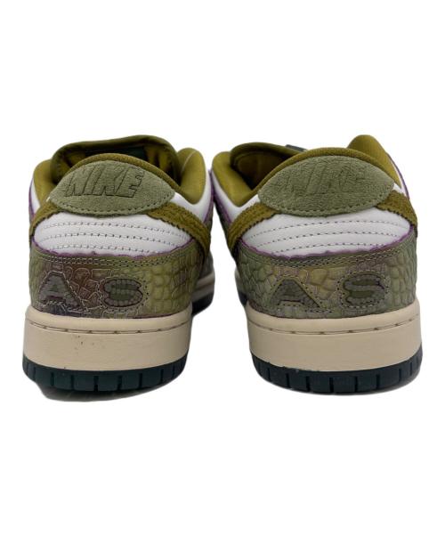 NIKE（ナイキ）NIKE (ナイキ) Alexis Sablone (アレクシス・サブローン) SB DUNK LOW PRO QS ホワイト×グリーン サイズ:27.5 未使用品の古着・服飾アイテム