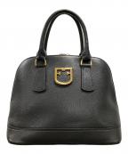 FURLAフルラ）の古着「ハンドバッグ ショルダーバッグ ファンタスティカＳ ドームバッグ」｜ブラック