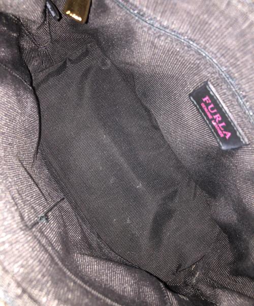 FURLA（フルラ）FURLA (フルラ) ハンドバッグ ショルダーバッグ ファンタスティカＳ ドームバッグ ブラック サイズ:実寸サイズにてご確認ください。の古着・服飾アイテム