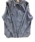 中古・古着 BUZZ RICKSON'S (バズリクソンズ) BLUE CHAMBRAY WORK SHIRT（ブルー シャンブレー ワーク シャツ） ブルー サイズ:16-16 1/2：9000円