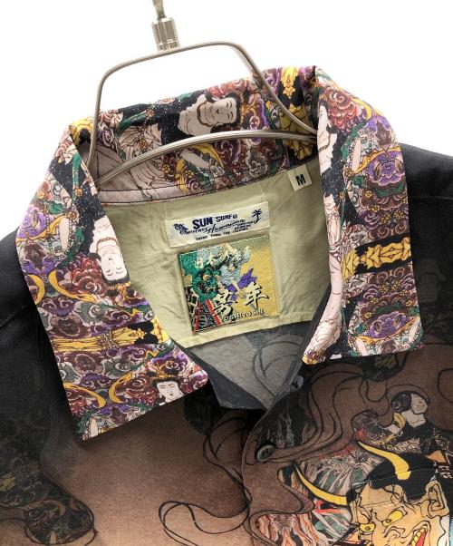 Sun Surf（サンサーフ）Sun Surf (サンサーフ) 月岡芳年 (ツキオカヨシトシ) アロハシャツ NEW STORY（ニューストーリー） サイズ:Mの古着・服飾アイテム