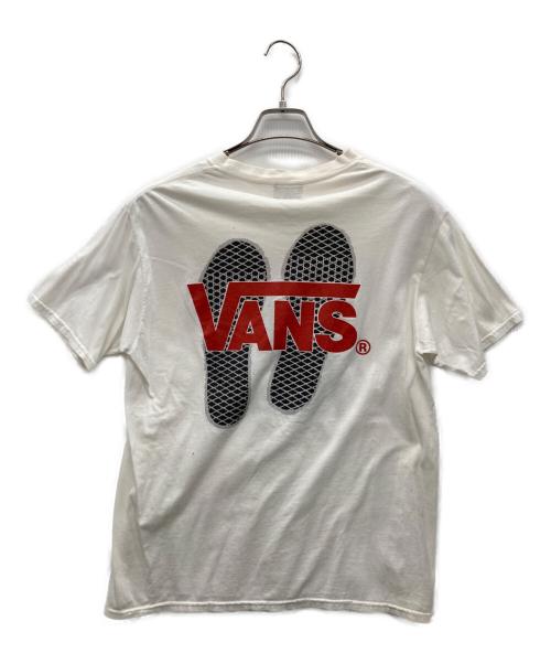 VANS（ヴァンズ）VANS (ヴァンズ) 半袖カットソー ホワイト サイズ:Ｍの古着・服飾アイテム
