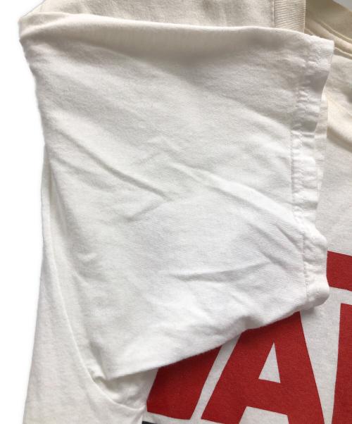 VANS（バンズ）VANS (バンズ) 半袖カットソー ホワイト サイズ:Mの古着・服飾アイテム