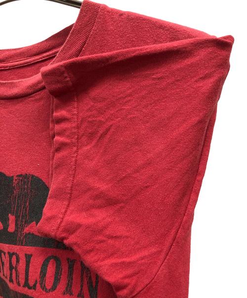 TENDERLOIN（テンダーロイン）TENDERLOIN (テンダーロイン) 半袖カットソー レッド サイズ:MEDIUMの古着・服飾アイテム