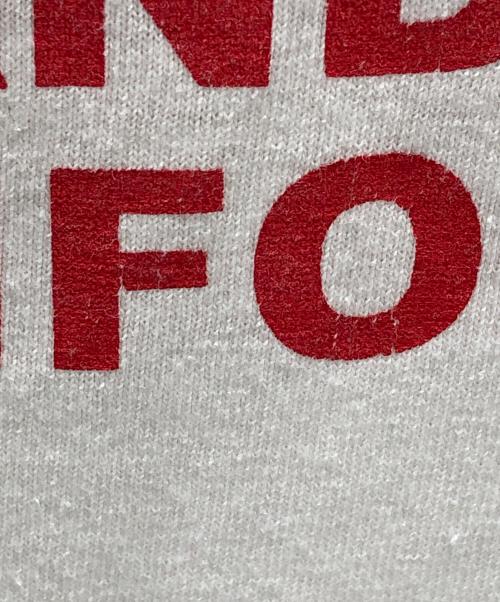 VANS（バンズ）VANS (バンズ) 長袖カットソー ホワイト サイズ:Lの古着・服飾アイテム