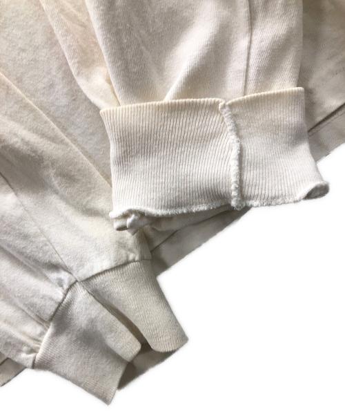 VANS（バンズ）VANS (バンズ) 長袖カットソー ホワイト サイズ:Lの古着・服飾アイテム