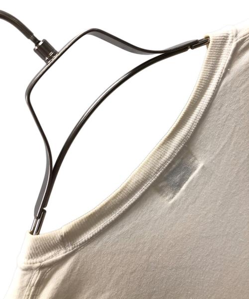 VANS（バンズ）VANS (バンズ) 長袖カットソー ホワイト サイズ:Lの古着・服飾アイテム