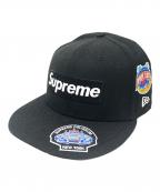 SUPREME×New Eraシュプリーム×ニューエラ）の古着「キャップ Championships Box Logo Cap」｜ブラック