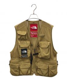 THE NORTH FACE×SUPREME（ザ ノース フェイス×シュプリーム）の古着「メッシュベスト Cargo Vest（カーゴ ベスト）」｜カーキ