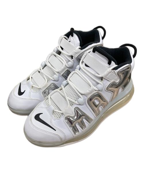 NIKE（ナイキ）NIKE (ナイキ) スニーカー AIR MORE UPTEMPO 720 CHROME (エア モア アップテンポ720 クローム) ホワイト サイズ:27cmの古着・服飾アイテム