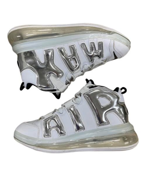 NIKE（ナイキ）NIKE (ナイキ) スニーカー AIR MORE UPTEMPO 720 CHROME (エア モア アップテンポ720 クローム) ホワイト サイズ:27cmの古着・服飾アイテム