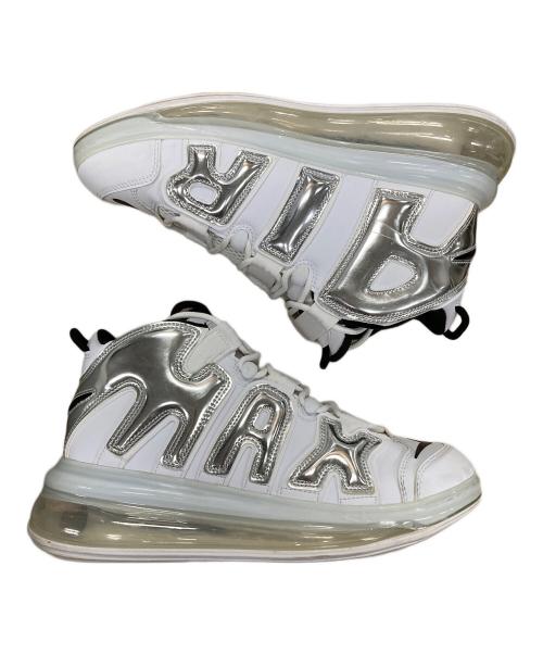 NIKE（ナイキ）NIKE (ナイキ) スニーカー AIR MORE UPTEMPO 720 CHROME (エア モア アップテンポ720 クローム) ホワイト サイズ:27cmの古着・服飾アイテム
