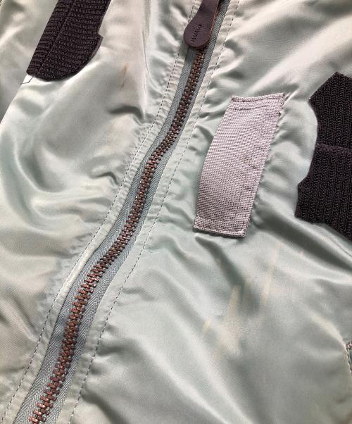 ALPHA（アルファ）ALPHA (アルファ) MA-1ジャケット オリーブ サイズ:LARGEの古着・服飾アイテム