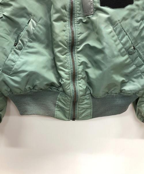 ALPHA（アルファ）ALPHA (アルファ) MA-1ジャケット オリーブ サイズ:LARGEの古着・服飾アイテム
