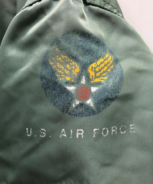 ALPHA（アルファ）ALPHA (アルファ) MA-1ジャケット オリーブ サイズ:LARGEの古着・服飾アイテム