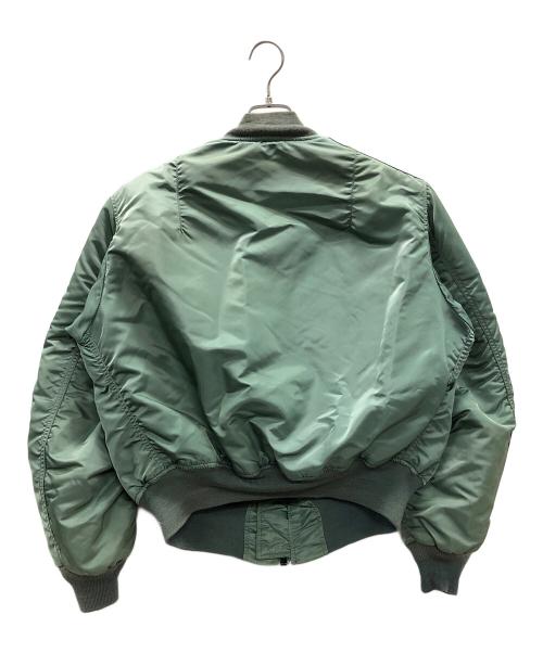 ALPHA（アルファ）ALPHA (アルファ) MA-1ジャケット オリーブ サイズ:LARGEの古着・服飾アイテム
