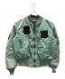ALPHA（アルファ）の古着「MA-1ジャケット」｜オリーブ