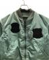 ALPHA (アルファ) MA-1ジャケット オリーブ サイズ:LARGE：6000円