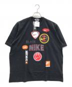 NIKE×COMME des GARCONSナイキ×コムデギャルソン）の古着「Tシャツ」｜ブラック