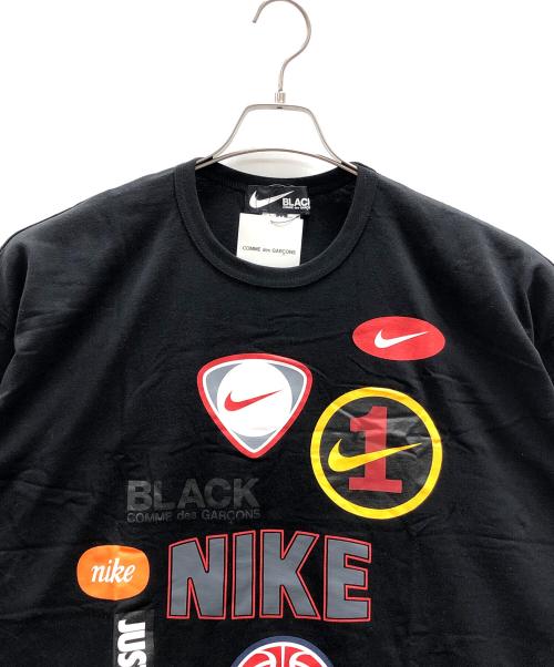 NIKE（ナイキ）NIKE (ナイキ) COMME des GARCONS (コムデギャルソン) Tシャツ ブラック サイズ:M 未使用品の古着・服飾アイテム