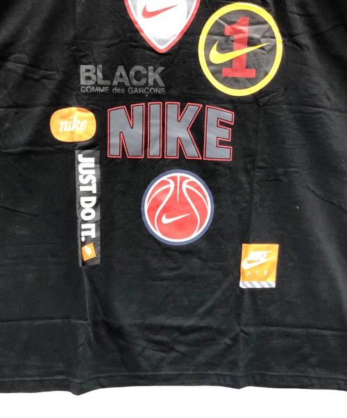NIKE（ナイキ）NIKE (ナイキ) COMME des GARCONS (コムデギャルソン) Tシャツ ブラック サイズ:M 未使用品の古着・服飾アイテム