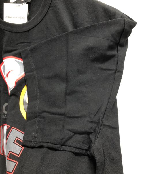 NIKE（ナイキ）NIKE (ナイキ) COMME des GARCONS (コムデギャルソン) Tシャツ ブラック サイズ:M 未使用品の古着・服飾アイテム