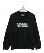 WACKO MARIAワコマリア）の古着「ヘビーウエイト クルーネック スウェットシャツ」｜ブラック