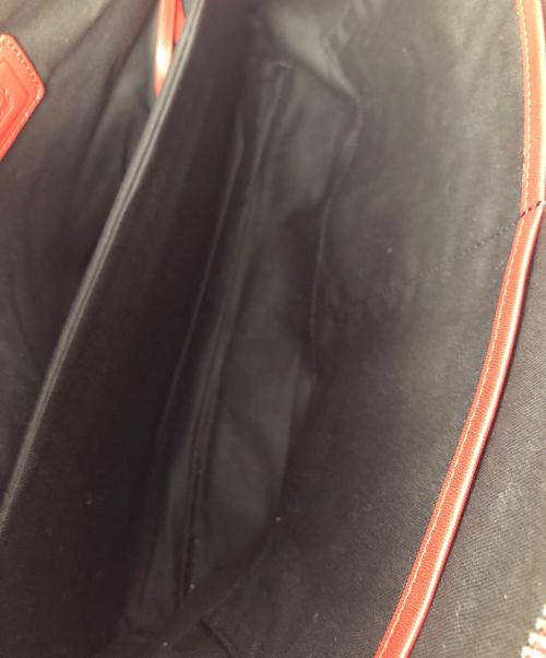 PID（ピーアイディー）PID (ピーアイディー) レザートートバッグ レッド サイズ:実寸サイズにてご確認ください。の古着・服飾アイテム