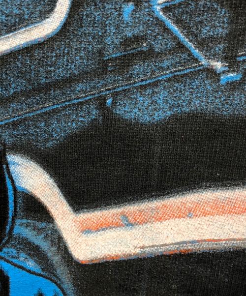 ALCHEMIST（アルケミスト）ALCHEMIST (アルケミスト) スウェット バックプリント ロングスリーブティー HELL OR HIGH WATER（ヘル オア ハイ ウォーター） ブラック サイズ:XLの古着・服飾アイテム