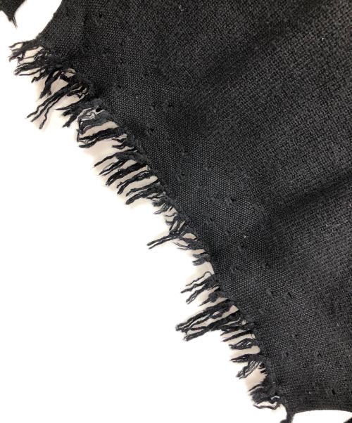 BREATH（ブレス）BREATH (ブレス) ダメージニット ブラック サイズ:実寸サイズにてご確認ください。の古着・服飾アイテム