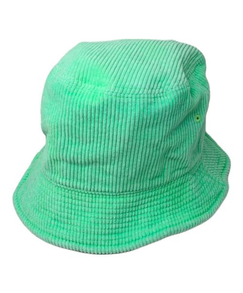 PEACEMINUSONE（ピースマイナスワン）PEACEMINUSONE (ピースマイナスワン) コーデュロイハット グリーン サイズ:実寸サイズにてご確認ください。の古着・服飾アイテム