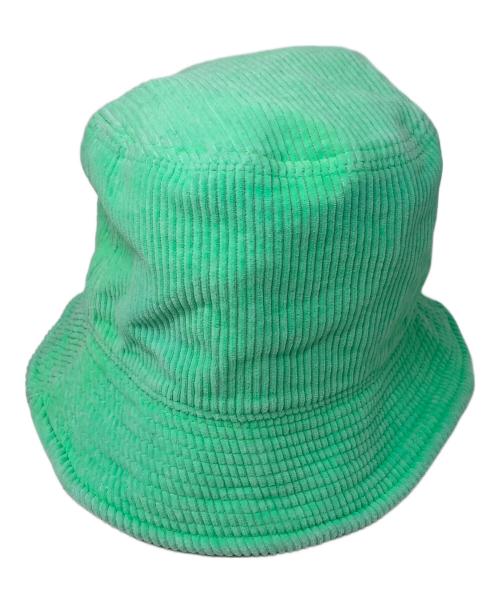 PEACEMINUSONE（ピースマイナスワン）PEACEMINUSONE (ピースマイナスワン) コーデュロイハット グリーン サイズ:実寸サイズにてご確認ください。の古着・服飾アイテム