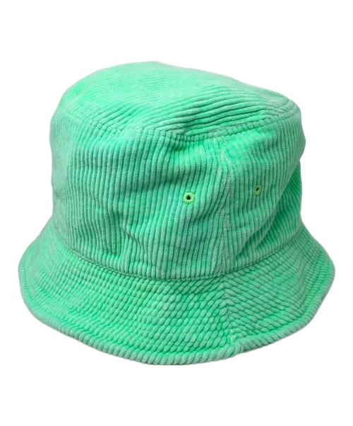PEACEMINUSONE（ピースマイナスワン）PEACEMINUSONE (ピースマイナスワン) コーデュロイハット グリーン サイズ:実寸サイズにてご確認ください。の古着・服飾アイテム