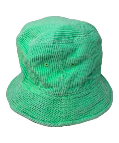 PEACEMINUSONE（ピースマイナスワン）PEACEMINUSONE (ピースマイナスワン) コーデュロイハット グリーン サイズ:実寸サイズにてご確認ください。の古着・服飾アイテム