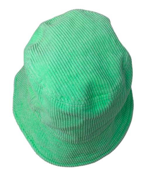 PEACEMINUSONE（ピースマイナスワン）PEACEMINUSONE (ピースマイナスワン) コーデュロイハット グリーン サイズ:実寸サイズにてご確認ください。の古着・服飾アイテム