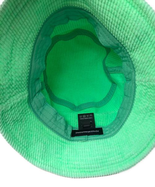 PEACEMINUSONE（ピースマイナスワン）PEACEMINUSONE (ピースマイナスワン) コーデュロイハット グリーン サイズ:実寸サイズにてご確認ください。の古着・服飾アイテム